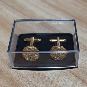 Boutons de <span class=keywords><strong>manchette</strong></span> personnalisés pinces à cravate ensemble bouton de chemise de luxe de créateur de mode hommes boutons de <span class=keywords><strong>manchette</strong></span> avec boîte - Product Image 6