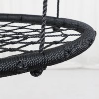 Columpio de Árbol de Aleación Resistente con Diseño de Telaraña para Uso Interior/Exterior, Capacidad Máxima 100-500 kg, Tamaño 100 cm
