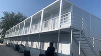 Edificio Prefabricado para Alojamiento de Trabajadores, Campamento Modular para Obreros, Vivienda para Obras de Construcción, Dormitorio Temporal