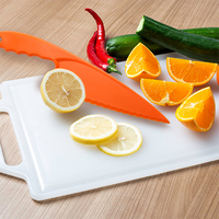 3 Stuks Plastic Kinderen Fruit Messenset Koken Koksmes Fruit En Groenten Snijmes