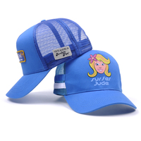 Sombreros de camionero con serigrafía para hombre y mujer, sombrero de poliéster de 5 paneles con logotipo personalizado para imprimir, gorra de béisbol de malla de espuma, sombrero estampado