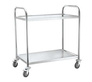 Carrito de Cocina de Acero Inoxidable Resistente con Ruedas, Carro Multifuncional para Almacenamiento de Alimentos para Restaurantes y Cocinas de Hoteles - Product Image 2