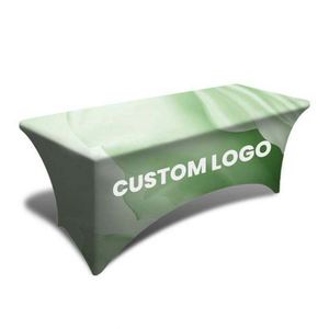 Cubiertas Promocionales Ajustables para Mesas de Exposiciones, Manteles Personalizados para Mesas Cuadradas de 8 pies, Fundas de Spandex para Eventos - Product Image 5