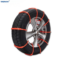 Chaînes à neige universelles en nylon pour pneus, attaches antidérapantes, sangles de traction hivernales pour neige, glace, boue, route, voiture, SUV, camion
