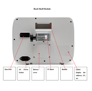 Pompa suntik medis Saluran ganda untuk ruang ICU & CCU pompa cairan injeksi hewan peliharaan dapat digunakan kembali untuk penggunaan Rumah Sakit - Product Image 4