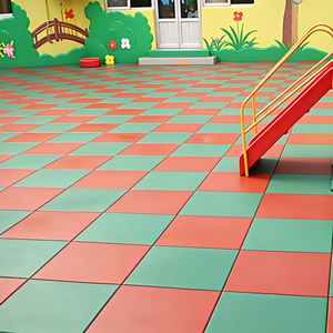 Environmentally Friendly Pour-In-Place Child-Safe Epdm Wet Pour Safety <b>Flooring</b> For Outdoor Playground Epdm <b>Flooring</b> - Product Image 1