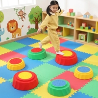 Mainan Latihan Keseimbangan Sensorik Plastik Edukatif Modern Desain Baru untuk Anak TK, Dalam & Luar Ruangan, Sekolah, Rumah, Ringan