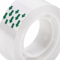 Ruban adhésif transparent en gros 12mm 18mm, petits rouleaux de ruban adhésif transparent pour l'école et le bureau