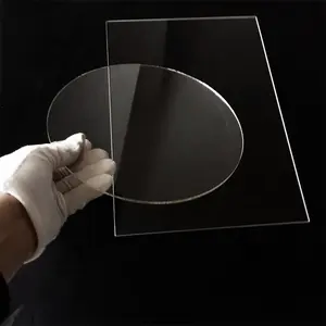 钢化玻璃屏幕保护器高硼硅酸盐玻璃板硼硅酸盐圆形玻璃板