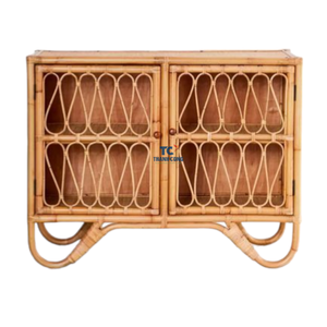 Armoire d'enfant en rotin de haute qualité naturelle pour meubles de salon fabriqués au Viet Nam - Product Image 3