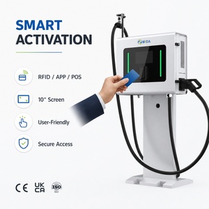 Chargeur mural DC pour véhicules électriques MIDA 30kW 40kW 50kW avec application, POS, RFID, OCPP 1.6/2.0 pour maison, <span class=keywords><strong>garage</strong></span> et stationnement commercial - Product Image 1