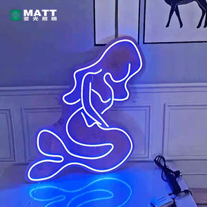 Personalizado Sea Maid Mermaid <span class=keywords><strong>Neon</strong></span> <span class=keywords><strong>Sign</strong></span> Sexy Girl Oceano Princesa Led Night Light para Quarto Kids Room Decor Wall Art/Presente/Party Home - Product Image 5