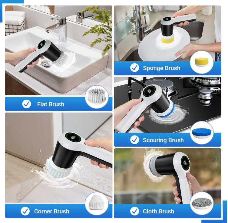 Multifunctional 5-in-1 Kitchen Cleaning Tool - Image 5