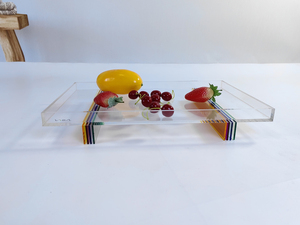 <b>Rainbow</b> Color Matching Rectangular Storage Tray Acrylic Tray - Product Image 6