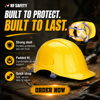 Casque de sécurité ABS de haute qualité pour travaux de construction industrielle et d'ingénierie électrique