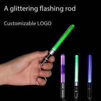 Mini Barra Luminosa LED Acrílica, Llavero con Luz Intermitente, Tamaño Personalizado para Recuerdos de Fiesta o Regalos Publicitarios Navideños