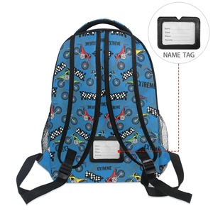 2025 New Arrivals Trending Custom Fashion Cartoon Print <b>Lightweight</b> Book Bag School <b>Backpack</b> with Zipper Closure - Product Image 6