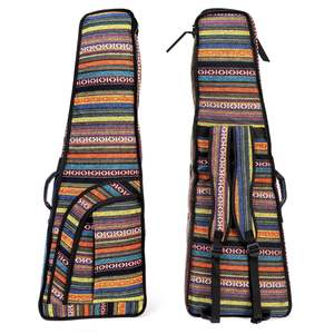 Magnifique sac de transport de style bohème Mini pour guitare électrique <span class=keywords><strong>Strat</strong></span> Vintage Portable et compatible avec Mini pour guitares <span class=keywords><strong>Strat</strong></span> - Product Image 1