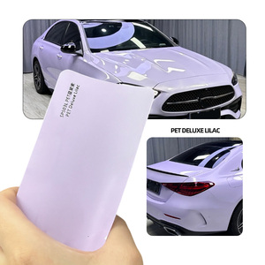 Fabbrica PET Star viola colore pellicola protettiva per auto adesivo avvolgente in vinile pellicola - Product Image 1