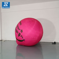 Modèle de ballon à air chaud gonflable personnalisé en forme d'ampoule pour décoration d'événements commerciaux et d'expositions en extérieur