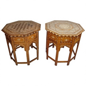 Handmade Traditional Comfortable Eco-Friendly Durable Bone Inlay Console Table for Bedroom Apartment Use Customizable Size Color - Product Image 1