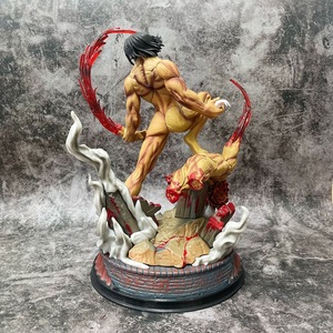 <span class=keywords><strong>Shingeki</strong></span> <span class=keywords><strong>No</strong></span> <span class=keywords><strong>Kyojin</strong></span> Eren Jaeger figura modelo muñeca de juguete dibujos animados Anime PVC figura estatuas - Product Image 3