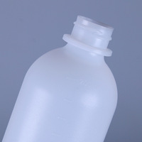 1oz 2oz 3.3oz bouteille d'emballage de sirop contre la toux en plastique PEHD à bouche étroite avec bouchon antivol pour enfant