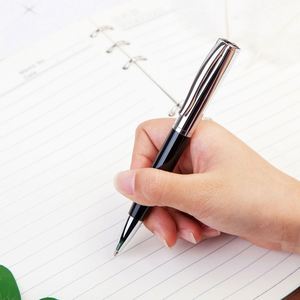 Stylo à bille carré de marque en gros, nouveauté pour l'écriture professionnelle, avec impression de logo personnalisé pour promotion - Product Image 2