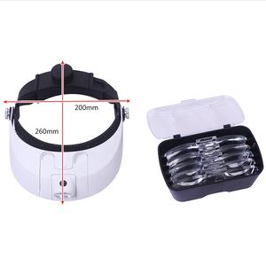 Casque chirurgical MG81001-H <span class=keywords><strong>Loupe</strong></span> LED Optivisor <span class=keywords><strong>Loupe</strong></span> pour dentisterie médicale <span class=keywords><strong>dermatologie</strong></span> - Product Image 3