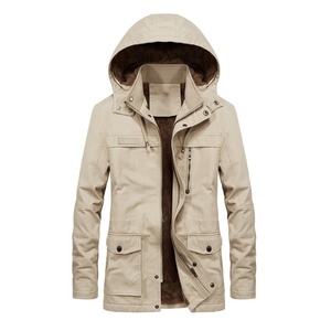 Custom <b>Winter</b> Jacket Men's <b>Thick</b> Warm Fur Hooded Parka Men's Jacket <b>Coat</b> <b>Thick</b> Warm <b>Coat</b> - Product Image 5