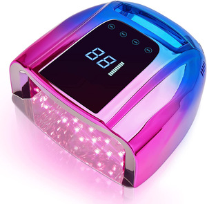 Lampes à ongles LED UV professionnelles, couleur arc-en-ciel, électriques, 96W, rechargeables, pour salon de manucure - Product Image 1