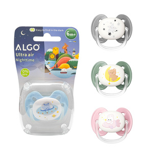 ALGO Nuevo Diseño Grow in <span class=keywords><strong>the</strong></span> Dark Baby Chupete Personalizado Dibujos Animados Chupetes Divertidos - Product Image 1