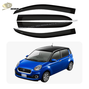 Visera de ventana para Daihatsu Boon M700 2016 + para Toyota Passo 2016 + visera de ventilación Deflector de protección contra el clima cortavientos protector de lluvia - Product Image 1