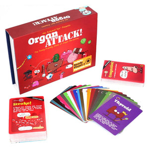 Juego de Mesa Organ Attack, Juego Familiar de Recolección de Órganos, Juego de Cartas con Paquete de Expansión - Product Image 2