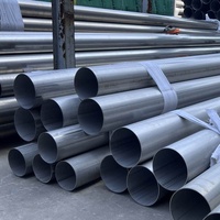 Prix du tuyau en acier inoxydable Chine Dn40, tube en acier 120 mm Dn 1200 Inox 304 1 mm, tuyau sans soudure en acier inoxydable 200 mm de diamètre, épaisseur 16 mm