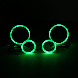 70mm 80mm 90mm difüzör RGB melek gözler APP kontrol RGB Halo UV ışınlarına ve sararmaya karşı korur - Product Image 4