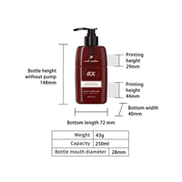 Botol Sabun Mandi Kapasitas Besar 680ml Warna Kustom, Botol Pompa Lotion Tubuh 250ml, Botol Mini 120ml, Envases Para Shampoos De Lujo