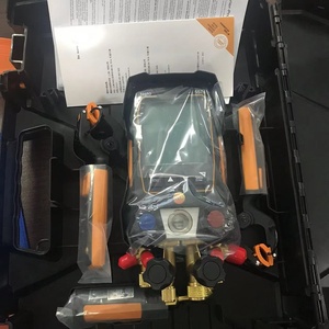 Original Tes-to 557s Smart Vacuum Kit 0564 5571 01 Digital Manifold With Wireless and <b>Clamp</b> Temperature Probes OEM Testo Text 55 - Product Image 4