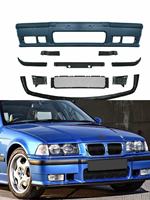 Kit de carrosserie complet pour BMW Série 3 E36, style M3 1991-1998, pour transformation facelift, comprenant pare-chocs avant et arrière et jupes latérales