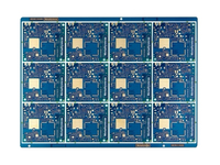 PCB Multicapa con Tecnología Blind Via y Microvia, Perforación Láser de Líneas Finas, ENIG/Inmersión, Proveedor Profesional de PCB AC HDI
