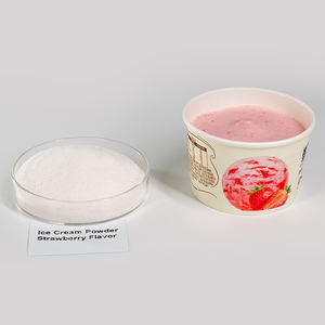 Шоколадное молочное мороженое порошок мягкая молочная смесь с чайным ароматом и клубника сахарная коробка для упаковки мороженого - Product Image 2