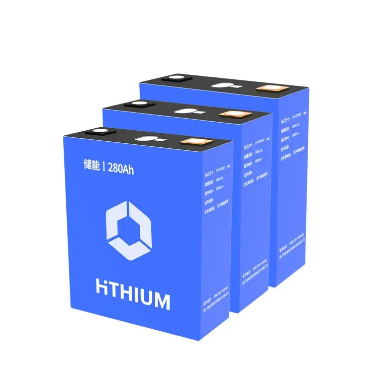 10000 사이클 Hithium 3.2V 280Ah Lifepo4 Hthium 배터리 배터리 에너지 저장 280ah 리튬 철 인산염 배터리