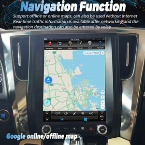 Lecteur vidéo de voiture Android 13 de 12,1 pouces pour Toyota Alphard 30 2015 - 2019 Radio VELLFIRE Stéréo Écran Tesla GPS Carplay Multimédia - Product Image 5