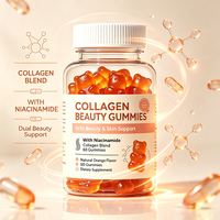 Gummies de Collagène Hydrolysé Premium Personnalisées OEM pour la Beauté – Favorisent l'Élasticité de la Peau et la Santé des Ongles, Sans Arrière-goût de Poisson