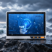 PC industriel tactile capacitif 4G 8G 16G RAM 128G 256G 512G 1T SSD HDD Intel Core I3 I5 I7 Win10 Linux