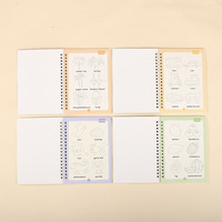 Cahier réutilisable à spirale Sank Magic pour enfants, cahier d'entraînement à l'écriture avec rainures pour la pratique de l'écriture