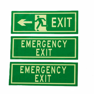 ملصق مطفأة حريق مخصص من البي في سي، لافتات مطفأة حريق مضيئة، لوحة إشارة مضيئة لمطفأة الحريق على الجدار - Product Image 1