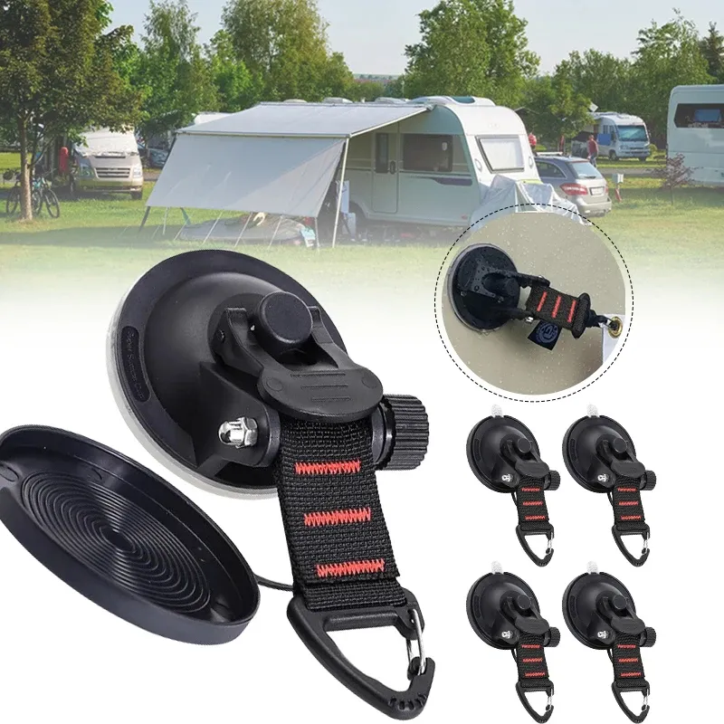 Outdoor Camping Travel Car Tent Fixed Suction Cup Hook Heavy Duty Suction Cups with Hooks