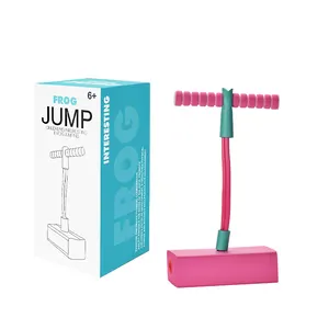 Mainan bekay busa Pogo Jumper untuk anak-anak menyenangkan dan aman Pogo Stick untuk balita tahan lama busa dan Bungee Jumper untuk usia 3 dan ke atas