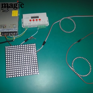 100mm 37 <strong>LED</strong> Halos <strong>5050</strong> 5V <strong>RGB</strong> <strong>WS2812B</strong> SK6812 <strong>RGB</strong> PIXE <strong>LED</strong> <strong>Ring</strong> - Product Image 3